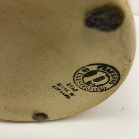 Vintage Pearson’s Of Chesterfield Crock Pitcher Made in England Country Cabin - Picture 6 of 8